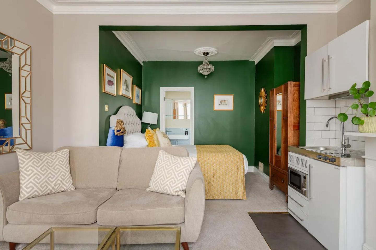 Deco Studio: King Bed, Kitchenette, Stylish & Comfortable Hove Exteriér fotografie
