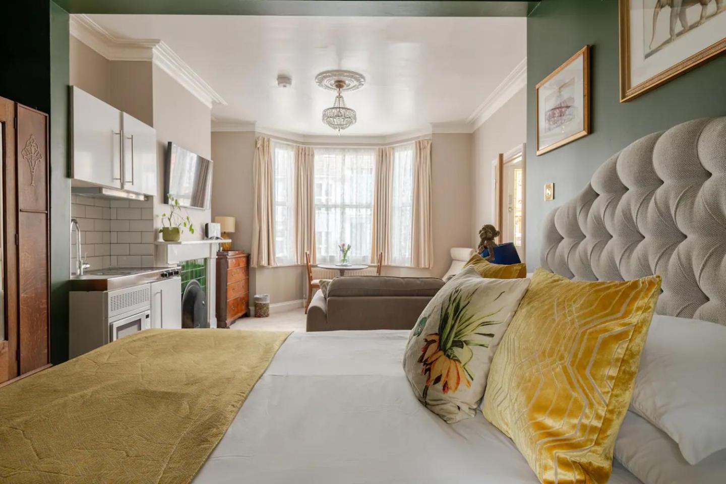 Deco Studio: King Bed, Kitchenette, Stylish & Comfortable Hove Exteriér fotografie