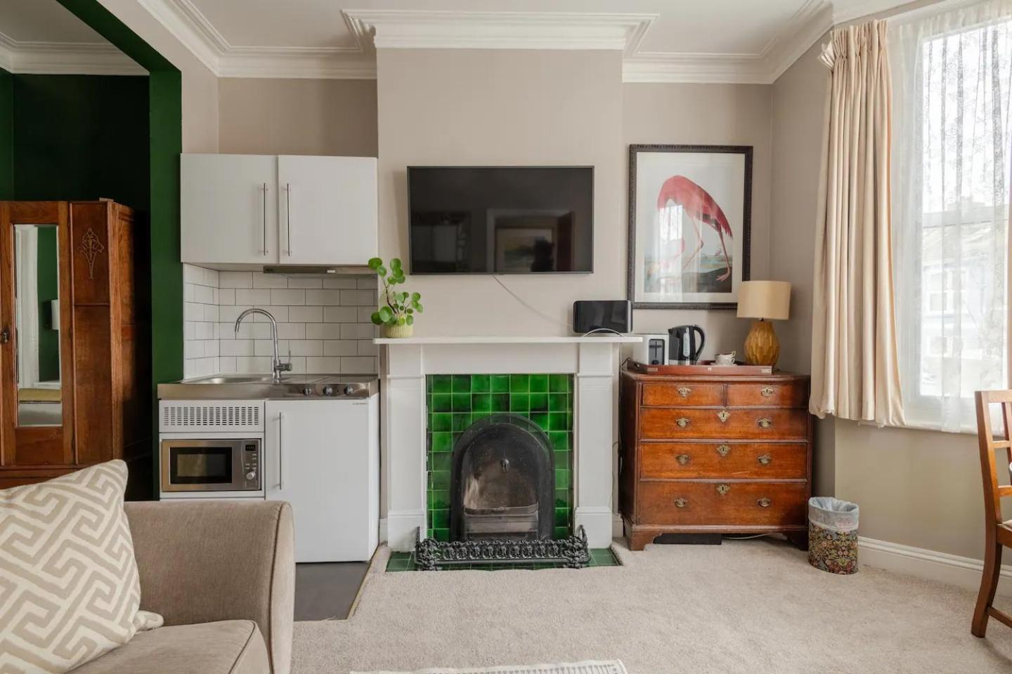 Deco Studio: King Bed, Kitchenette, Stylish & Comfortable Hove Exteriér fotografie